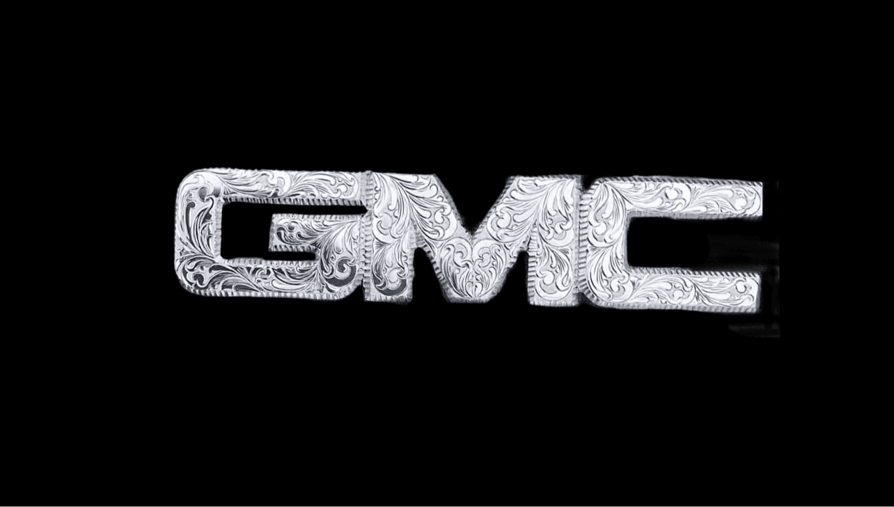 Premium Custom Engraved GMC ENGRAVED FRONT EMBLEM - Hand-Etched Automotive Art by Engraving Nation