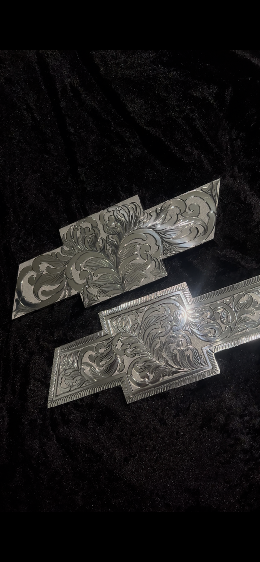 Custom Chevy Emblem Set Gift